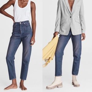 Rag & bone New with tags Ryan Jasmine Super High-Rise Ankle Jeans
Size 27 or 32